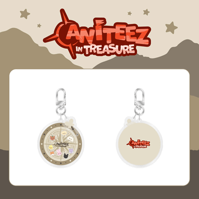 ATEEZ x ANITEEZ IN TREASURE OFFICIAL MD [SHAKER KEYRING] - Kpop USA
