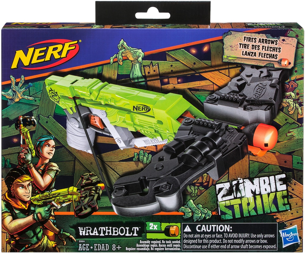 Hasbro Nerf Zombie Strike Wrathbolt Blaster, 1 ct - City Market