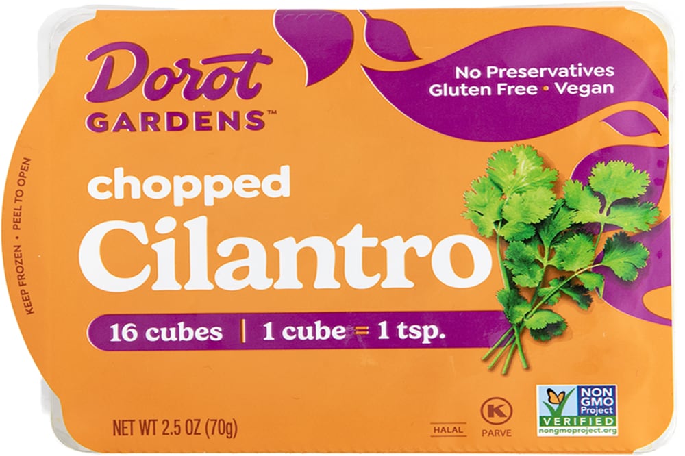 Dorot Gardens™ Frozen Chopped Cilantro Cubes, 2.5 oz - Baker's