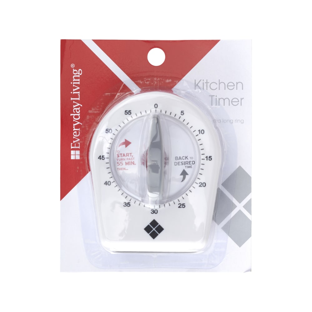 Everyday Living® Extra Long Ring Kitchen Timer, 1 ct - Kroger