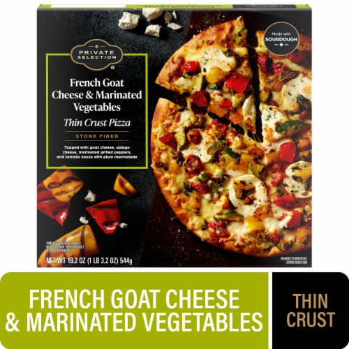 Private Selection® French Goat Cheese and Marinated Vegetable Thin