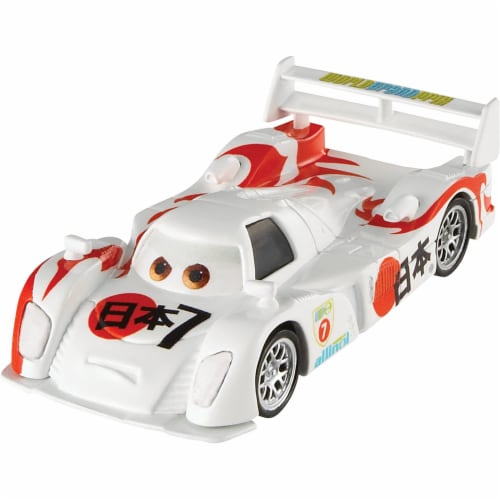 Disney Pixar Cars 1:55 Scale Die-cast Shu Todoroki, WGP White, 1