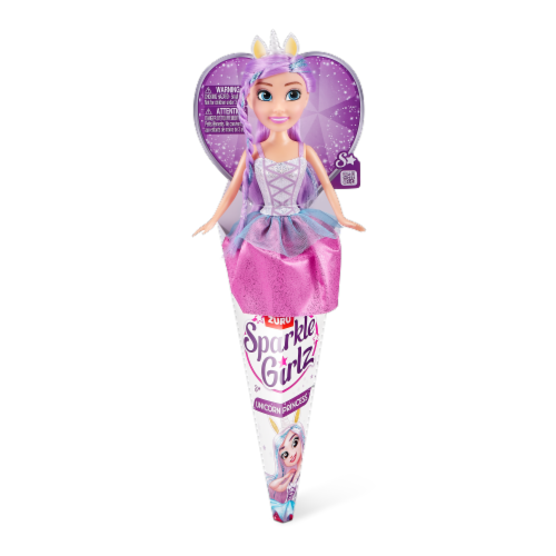 VM International Sparkle Girlz Unicorn Cone Doll by ZURU, 1 ct