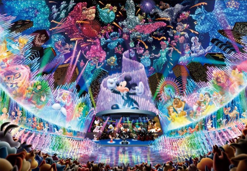☆31％off☆2000ピースジグソーパズル ディズニーウォータードリーム
