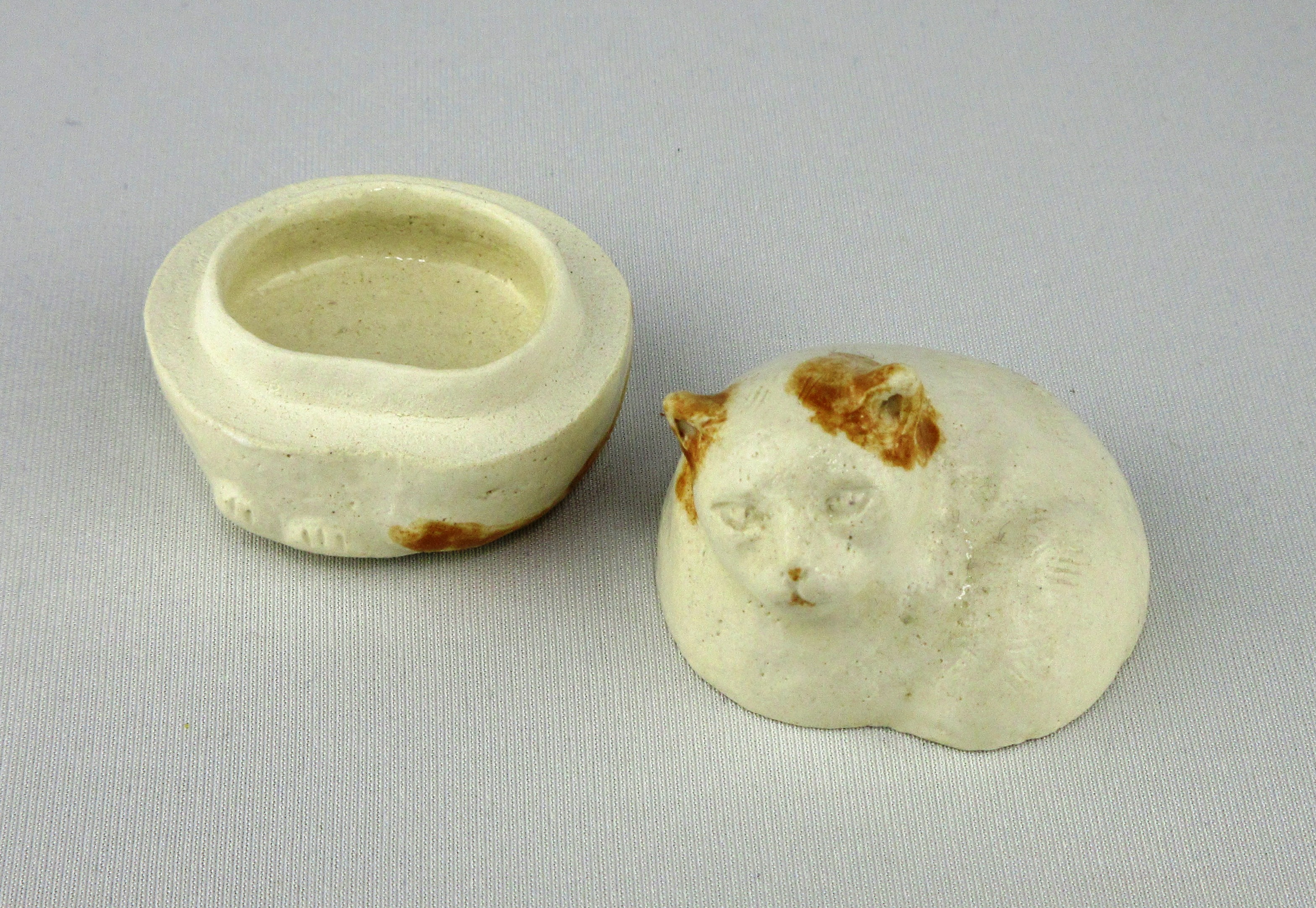 栗山園オンライン通販部 / 新品 猫香合 三武信家