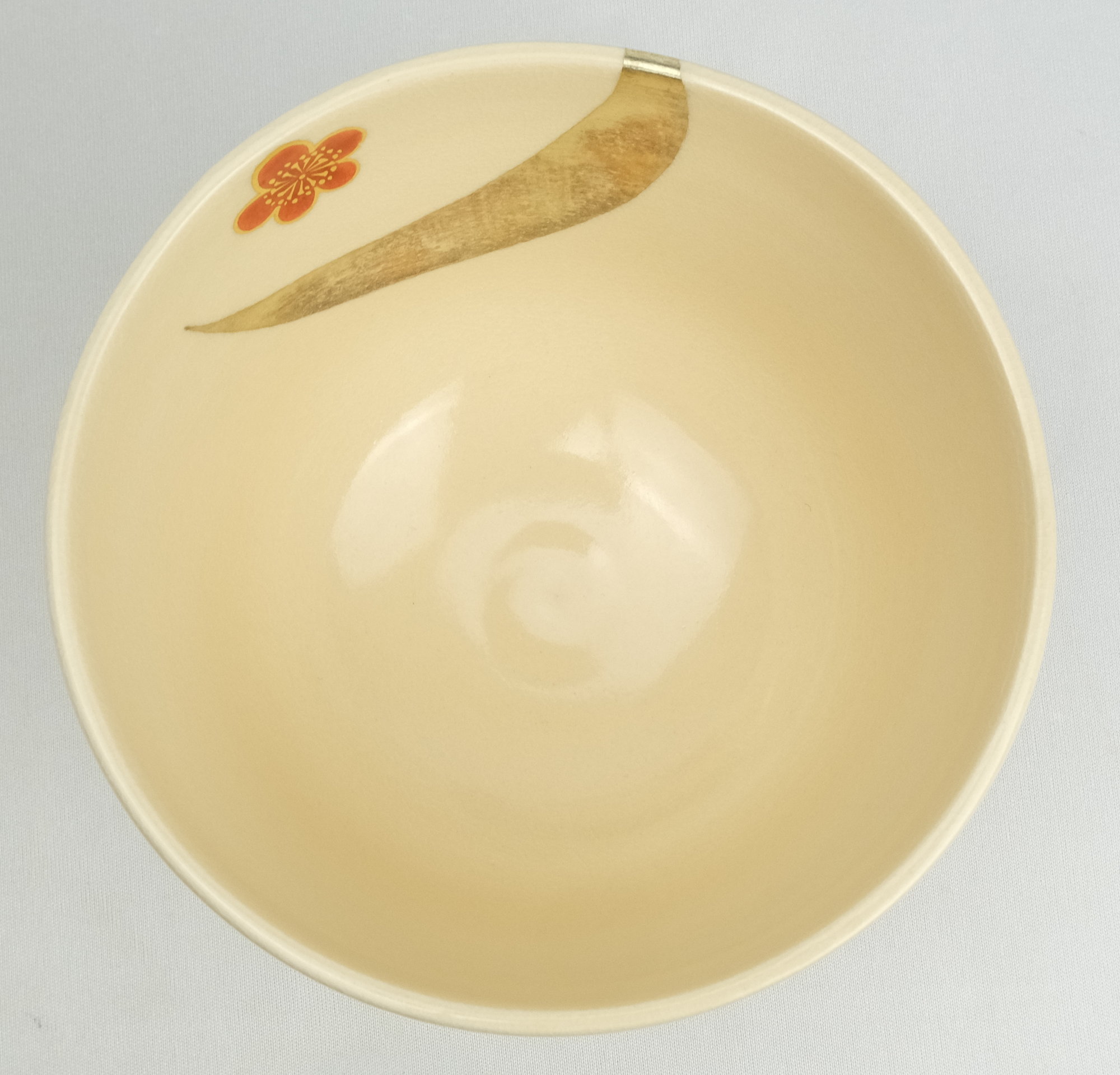 栗山園オンライン通販部 / 【出物】 仁清写雪月花の絵茶碗 手塚石雲