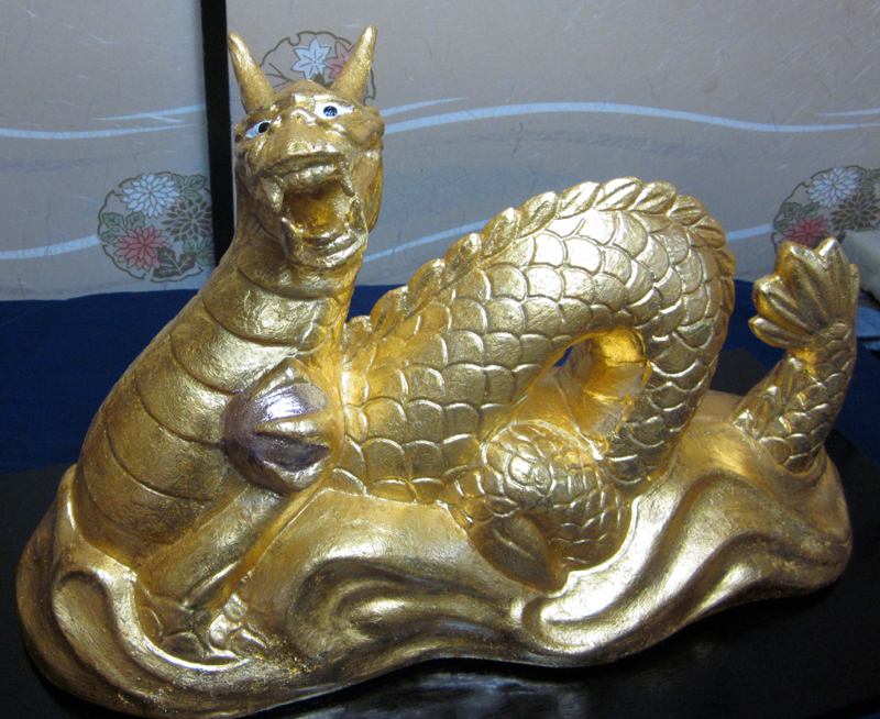 黄金の龍（24金箔）の置物 商品一覧｜開業・開店・新築祝いなら