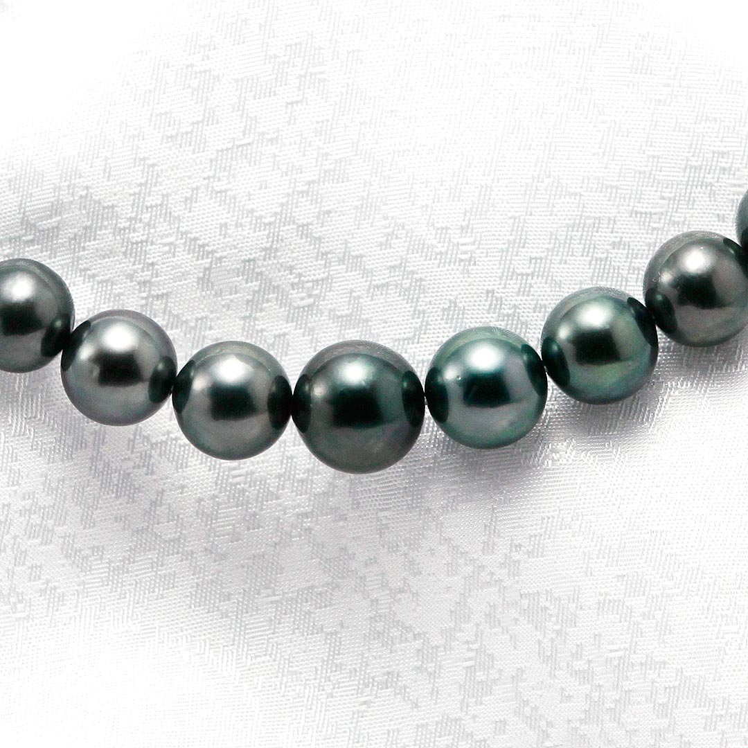 Tahitian South Sea Black Pearl Necklace ｜ NJ03693 – 大阪心斎橋 宝