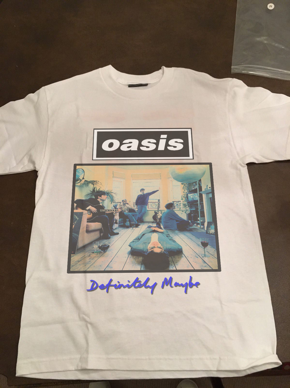 Vintage Oasis T-shirt Definitely Maybe Liam Noel Gallagher – House
