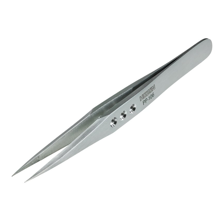 PP-106 ピンセット / 板厚2.8mm【HOZAN】 ホーザン株式会社