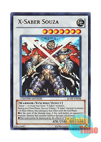英語版 JUMP-EN058 X-Saber Souza X－セイバー ソウザ (ウルトラレア