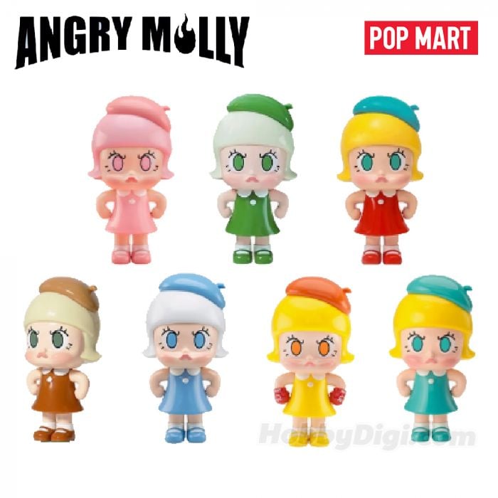 Pop Mart Figurine - Angry Molly Series | HobbyDigi.com Online Shop