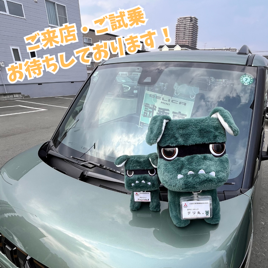 デリカミニ】白丸。と黒丸。プレゼント【デリ丸。】 – 豊平店Blog