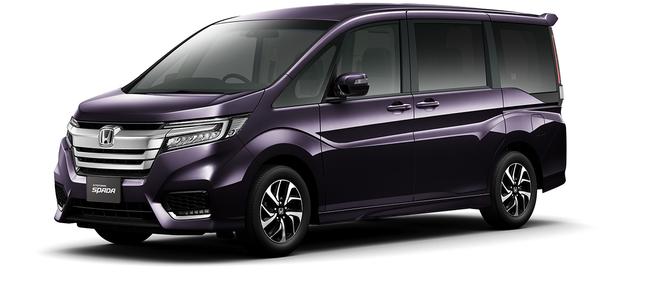 STEPWGNスパーダ RP3 前期 カラーサンプルミニカー パープル STEPWGN
