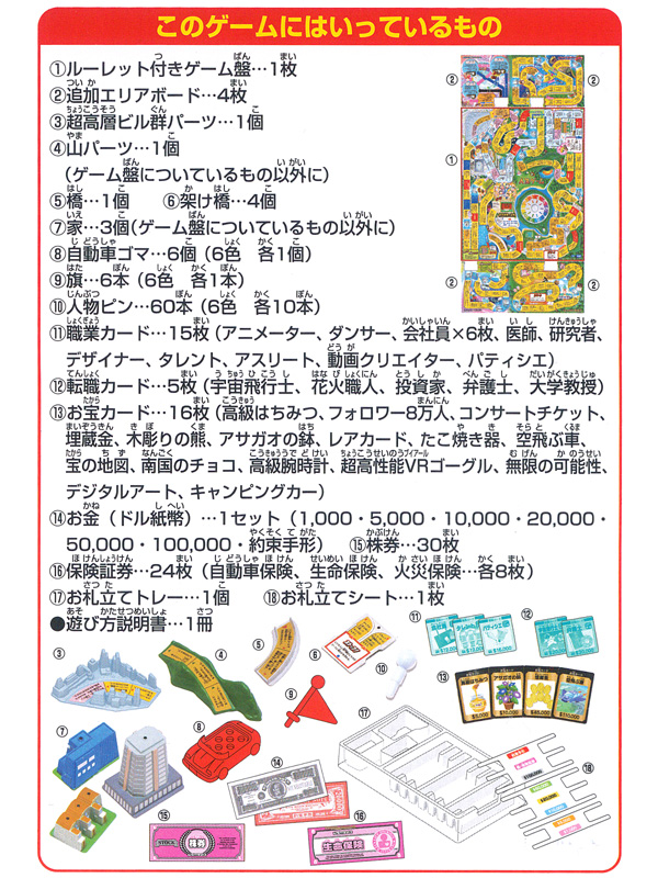 ゲーム 人生ゲーム（8代目）|【堀商店】景品・販促品・お祭り用品の