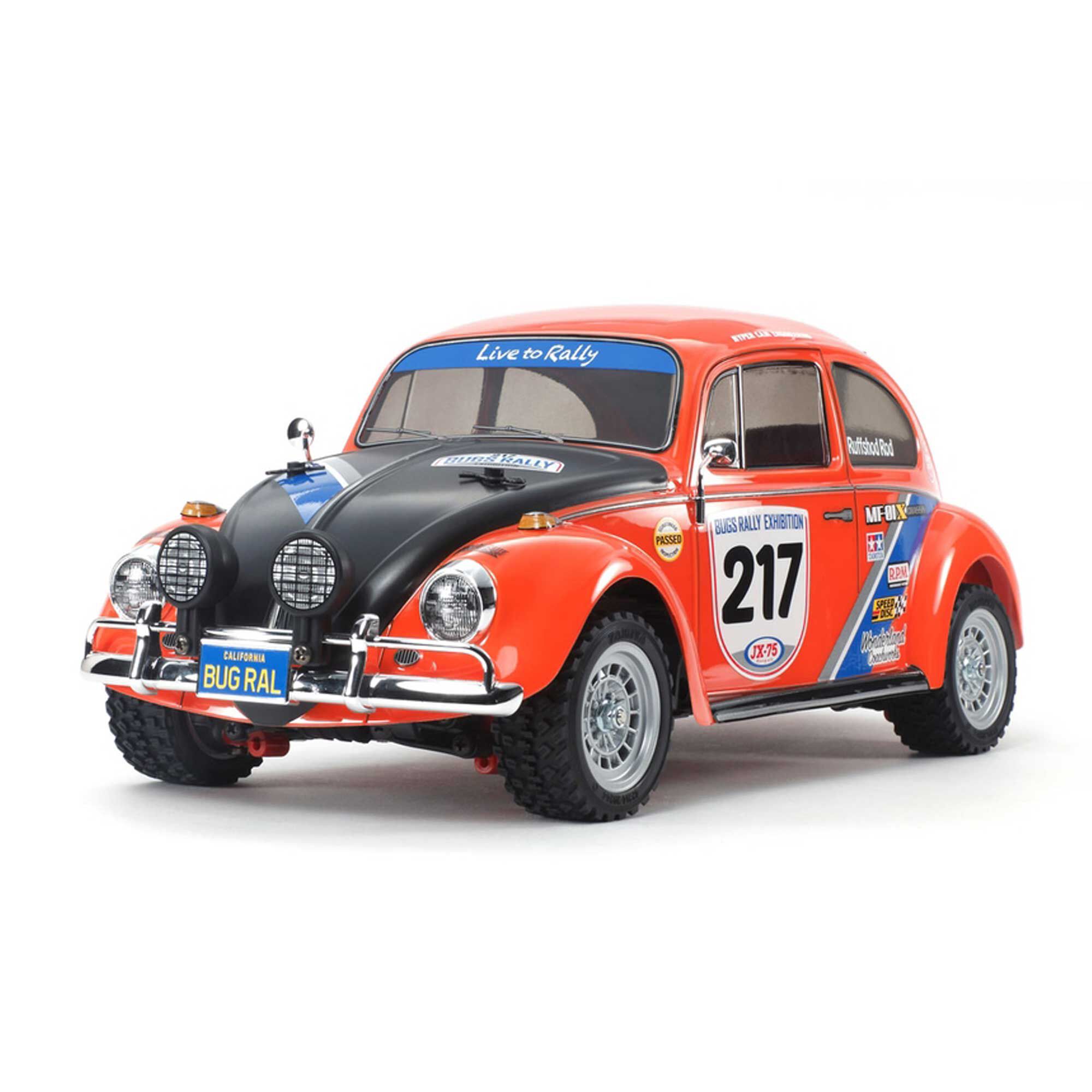 Tamiya 1/10 Volkswagen Beetle Rally 4WD MF-01X Kit | Horizon Hobby