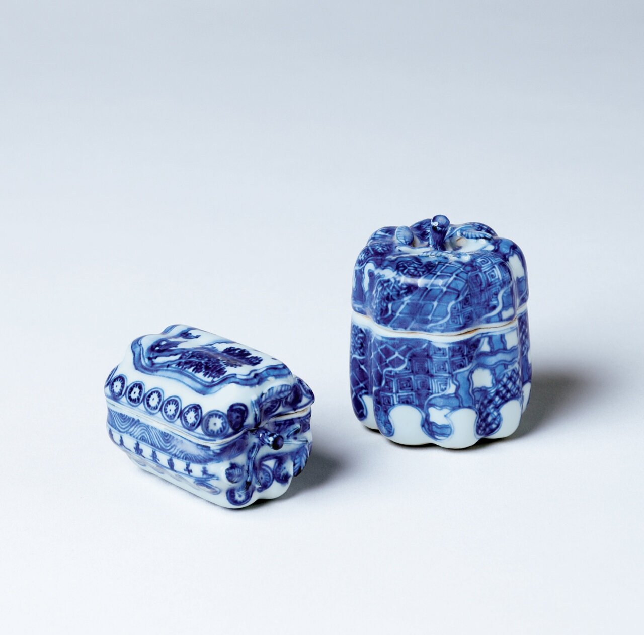 祥瑞横瓜香合・祥瑞立瓜香合 | 茶道具 - コレクション - 荏原 畠山美術館