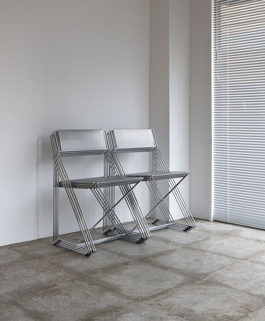 HAY relaunches Niels Jørgen Haugesen's iconic 1970s X-Line Chair