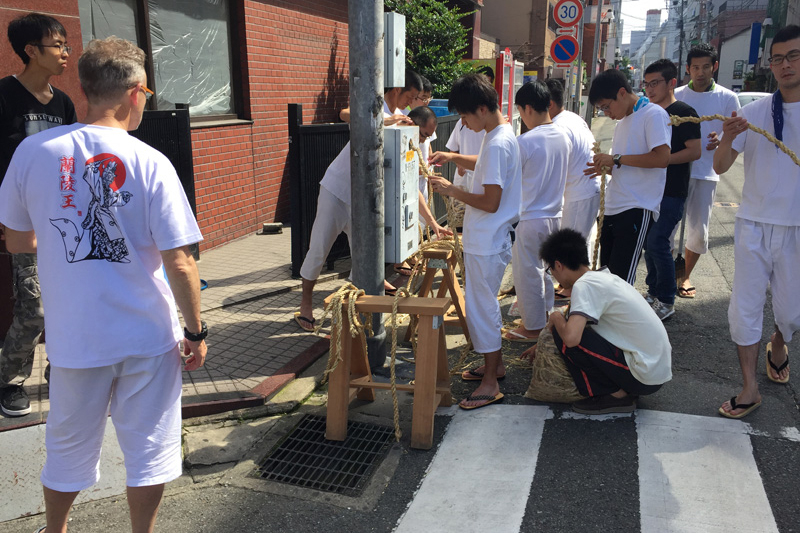 舁き縄（かきなわ）｜博多祇園山笠用語辞典｜山笠ナビ