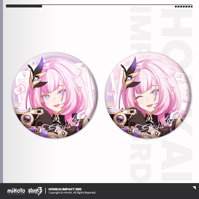 3rd 30pt】崩壊3rd エリシア 缶バッジセット - HAKUTEA