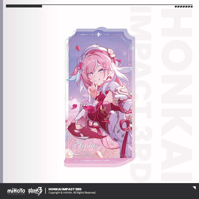 3rd 68pt】崩壊3rd ゲームCG エリシアアクリルスタンド - HAKUTEA