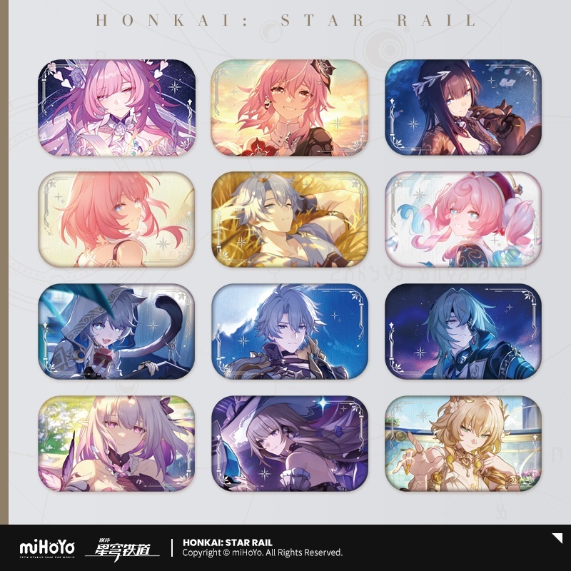 崩壊：スターレイル 君との思い出 スクエアバッジ Vol.2 - HAKUTEA