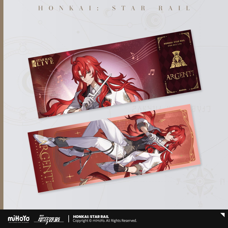 崩壊：スターレイル スターレイルLIVE チケット風カード｜HAKUTEA