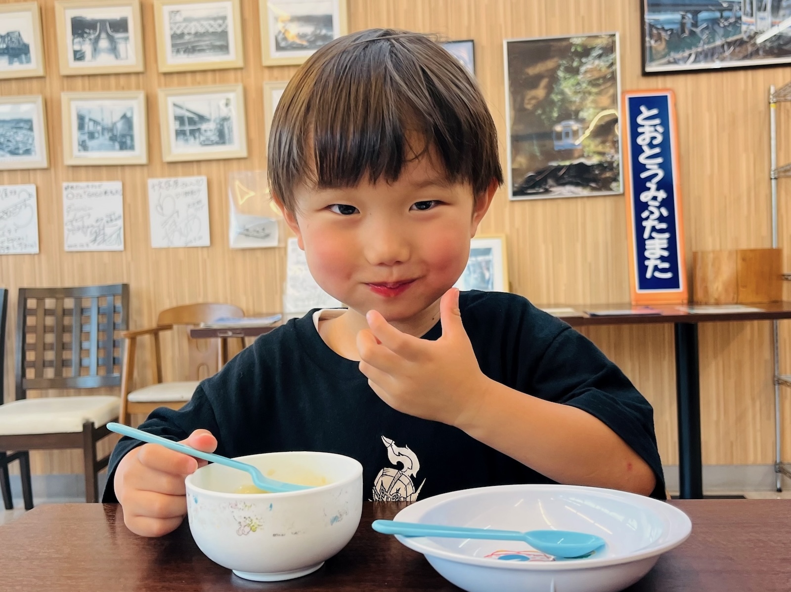 食の駅 十文字屋」の名物！転車台カレー - 浜松市子育て情報サイト ぴっぴ
