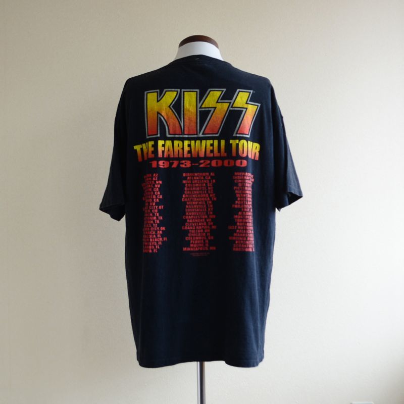 2000s KISS THE FAREWELL TOUR Tシャツ 表記XL - 古着屋HamburgCafe