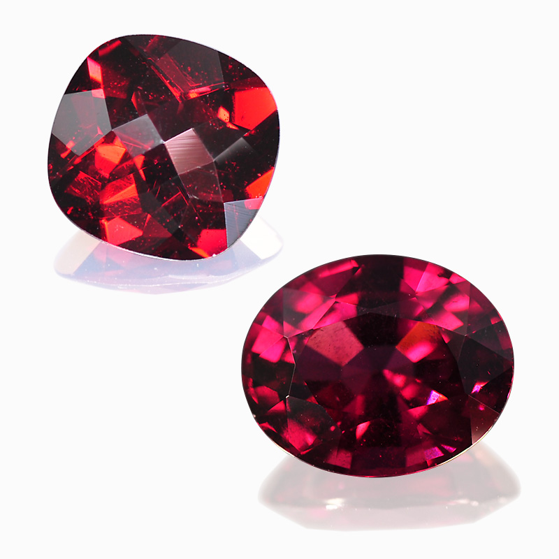 宝石アルマンディン、ロードライトガーネット（Almandine,rhodorite