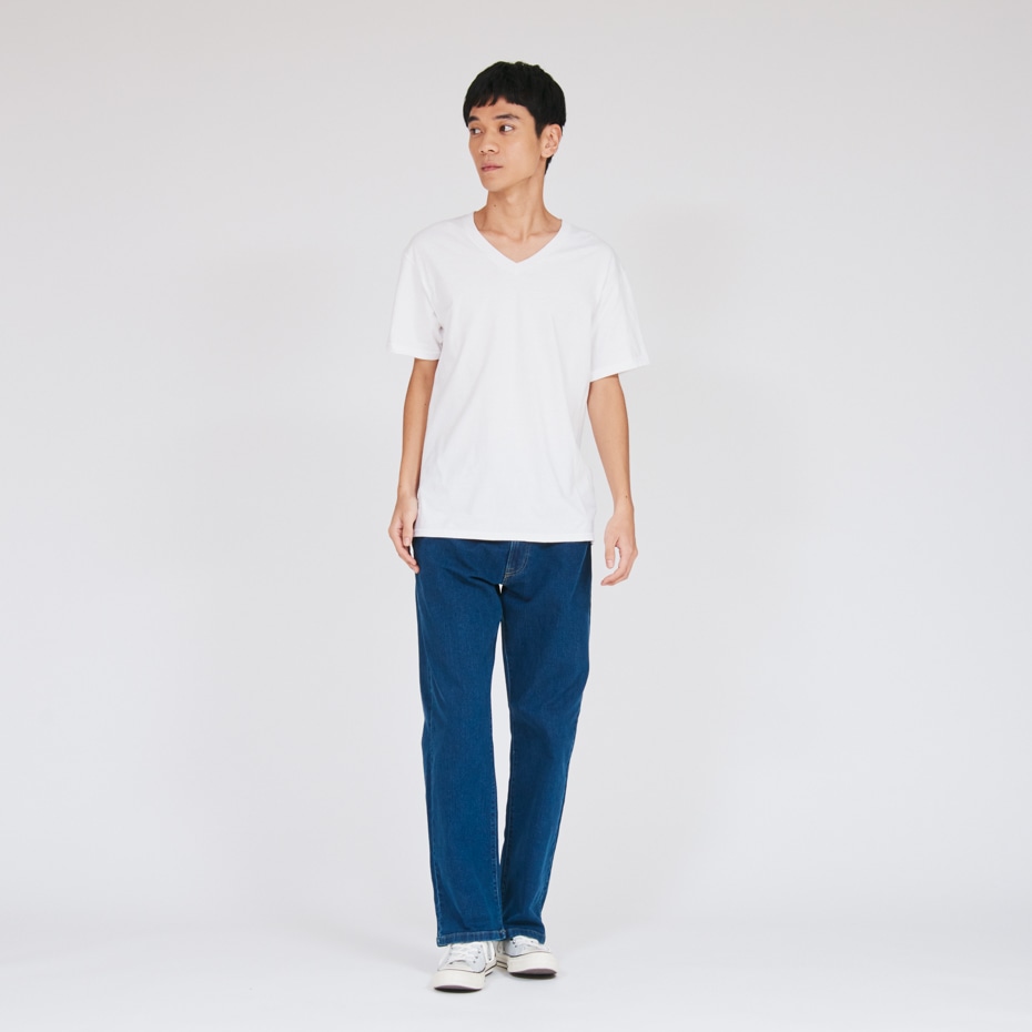 3枚組】RS VネックTシャツ ホワイト | ヘインズの公式通販サイト