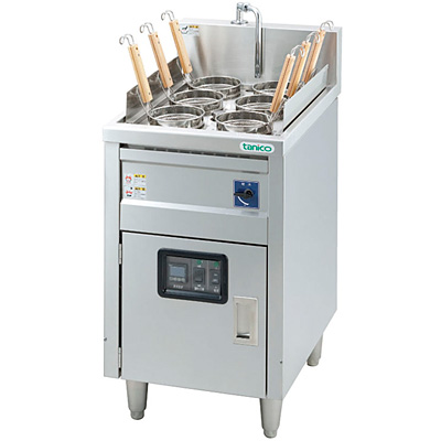 タニコー 電気ゆで麺器（サーモスタット仕様）（奥行600mm