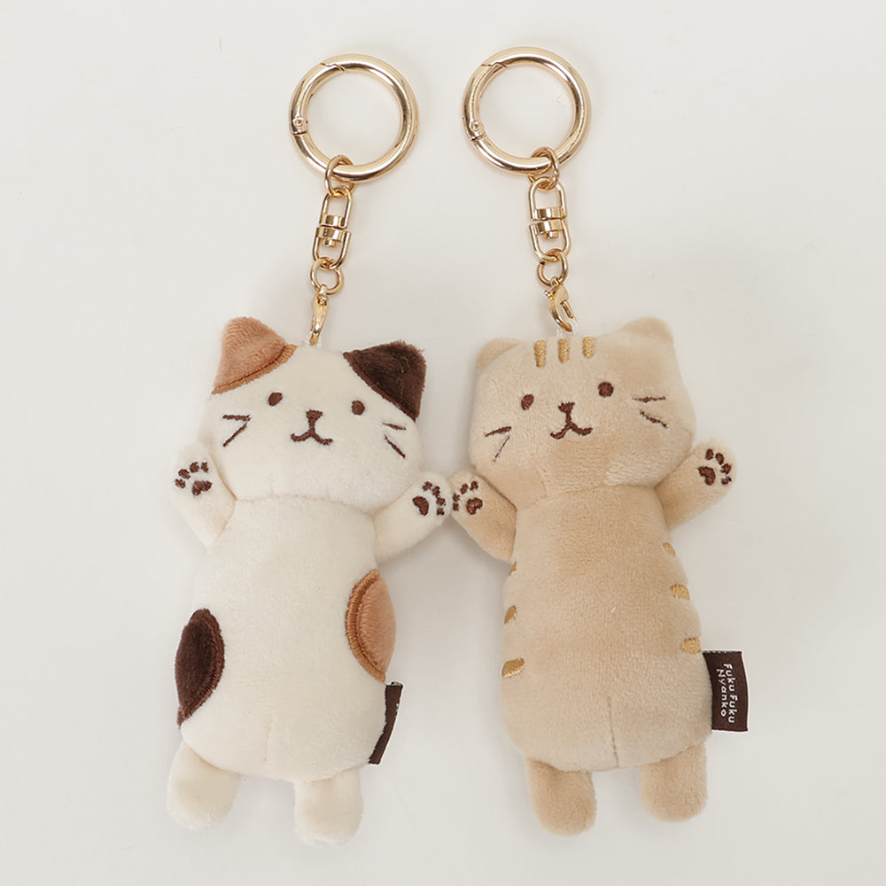 ふくふくにゃんこ はぐにゃんキーホルダー – HAPiNS online shop