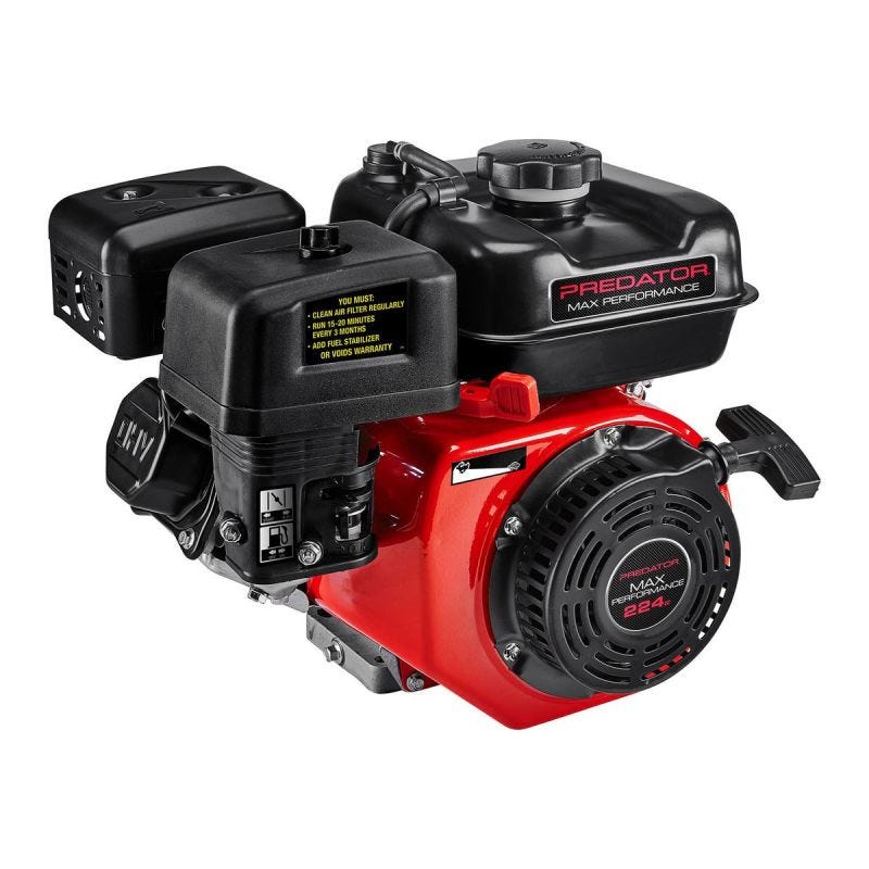 6.5 HP (212cc) OHV Horizontal-Shaft Gas Engine, EPA