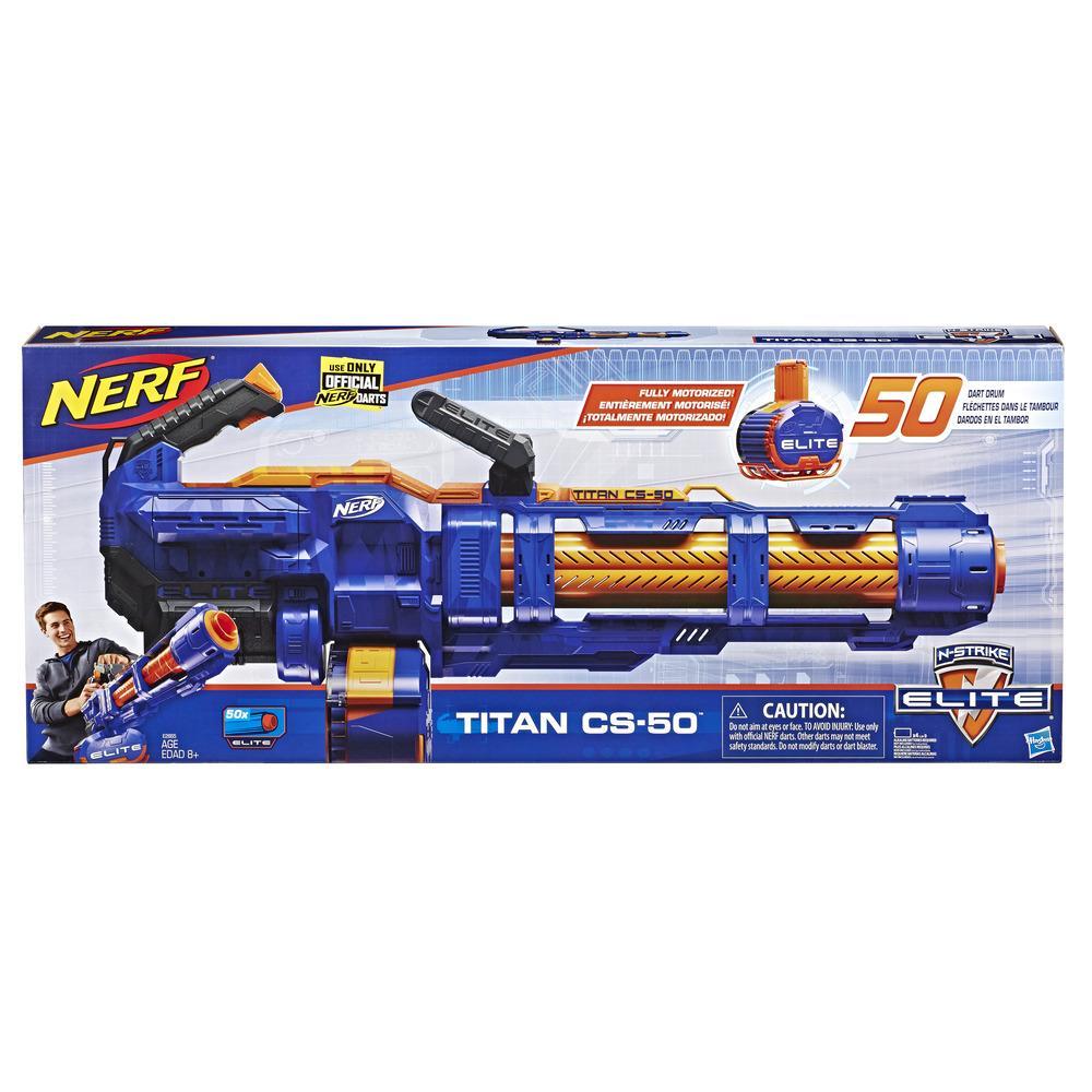 Instructions Manual & Rules for Nerf Elite Titan CS-50 Toy Blaster