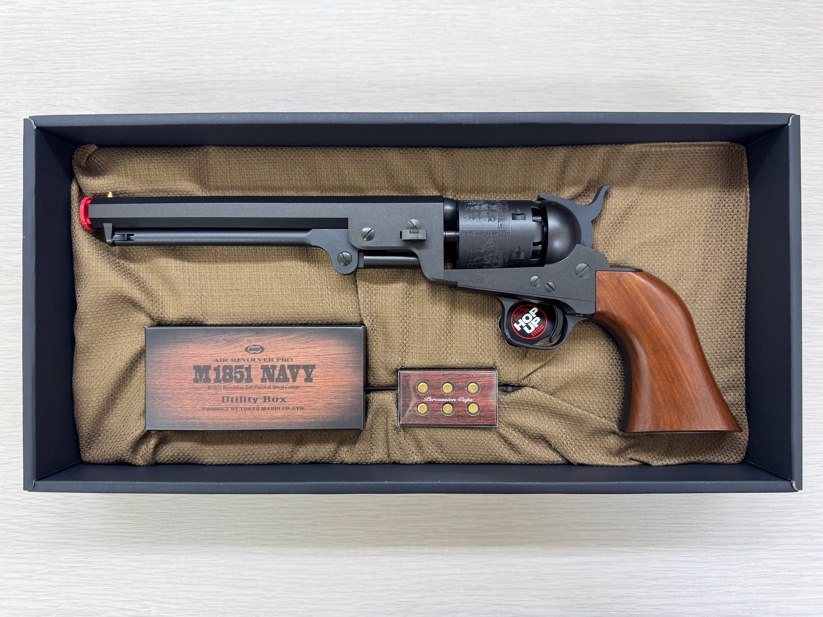 デニックス M1851 ネイビー 木製グリップ デニックス M1851 ネイビー