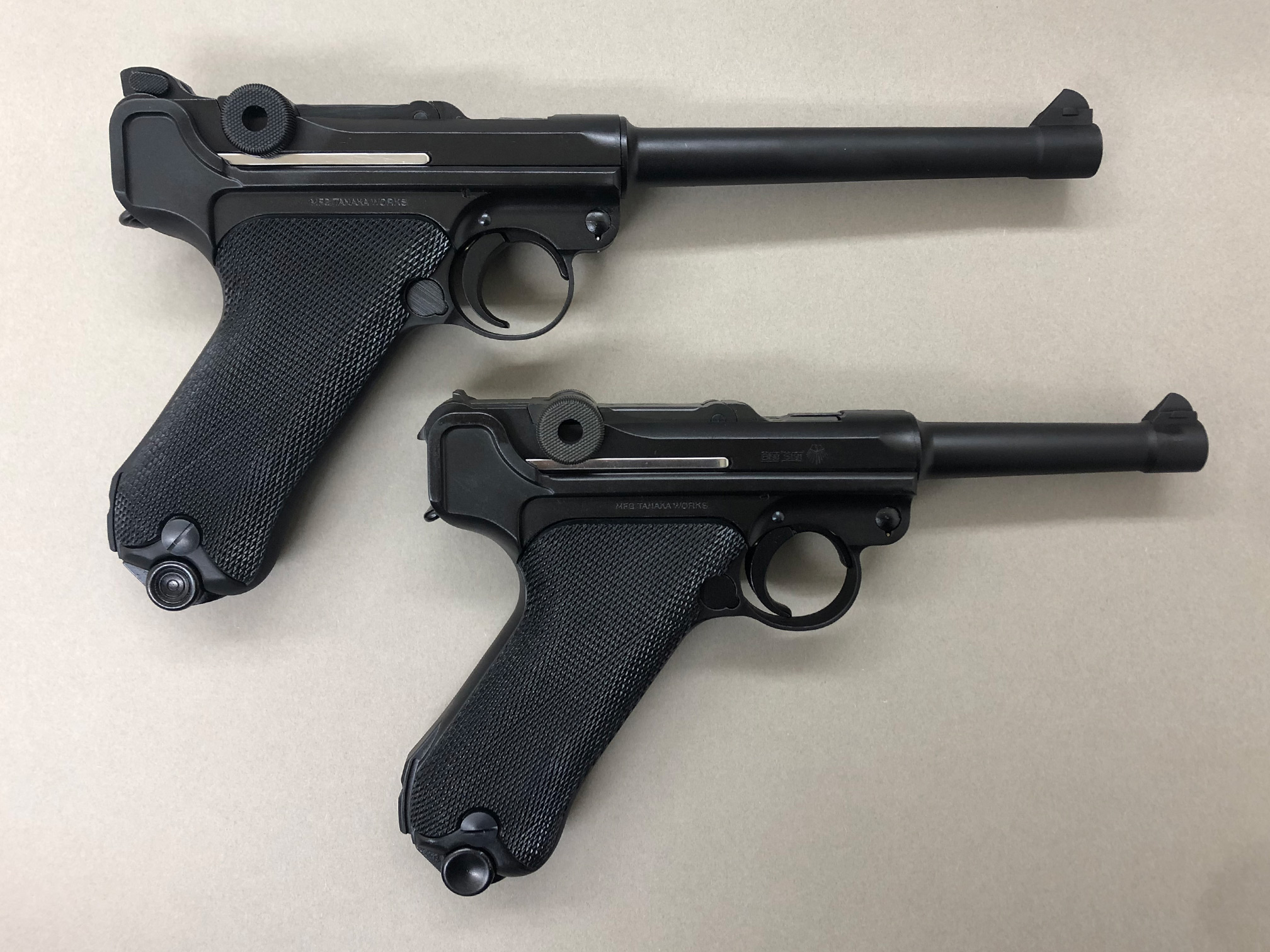 タナカワークス ルガー P08 R-Type ガスブローバック 4インチ & 6