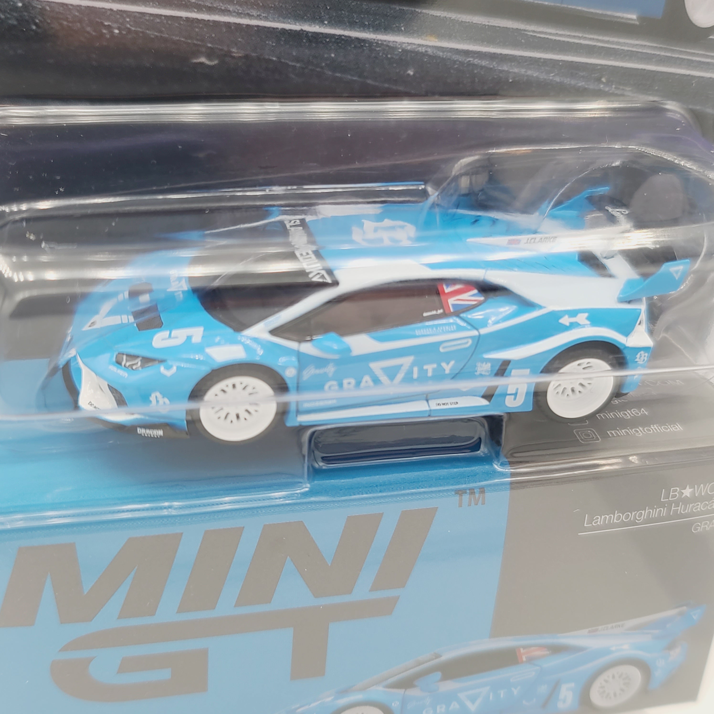 Mini GT LB-Works Lamborghini Huracan GT - 1:64, Gravity (2025 Limited