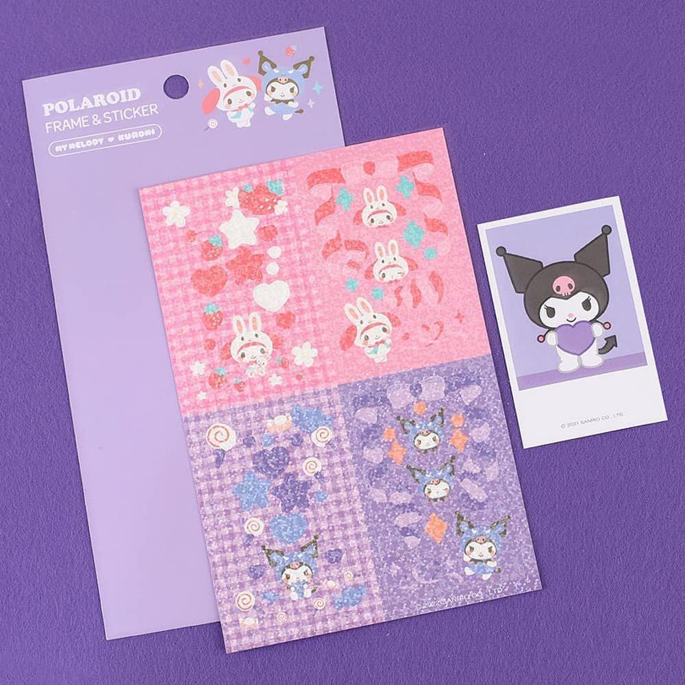 Sanrio My Melody & Kuromi Polaroid Frame Stickers – Hello Discount