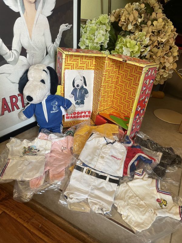Snoopy Wardrobe box Clothes & Trunk box set / スヌーピー の洋服
