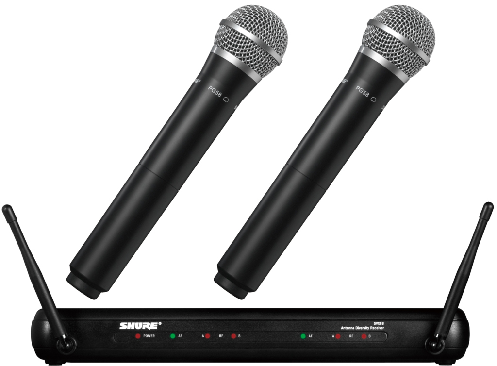SVX288/PG58 - Shureワイヤレスシステム - ヒビノインターサウンド株式会社