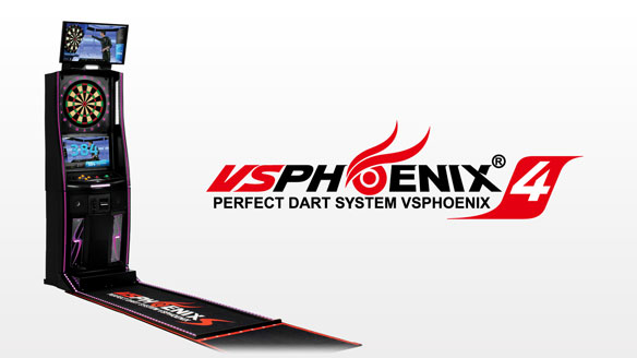 新型オンラインデジタルダーツマシン「VSPHOENIX S4」および新