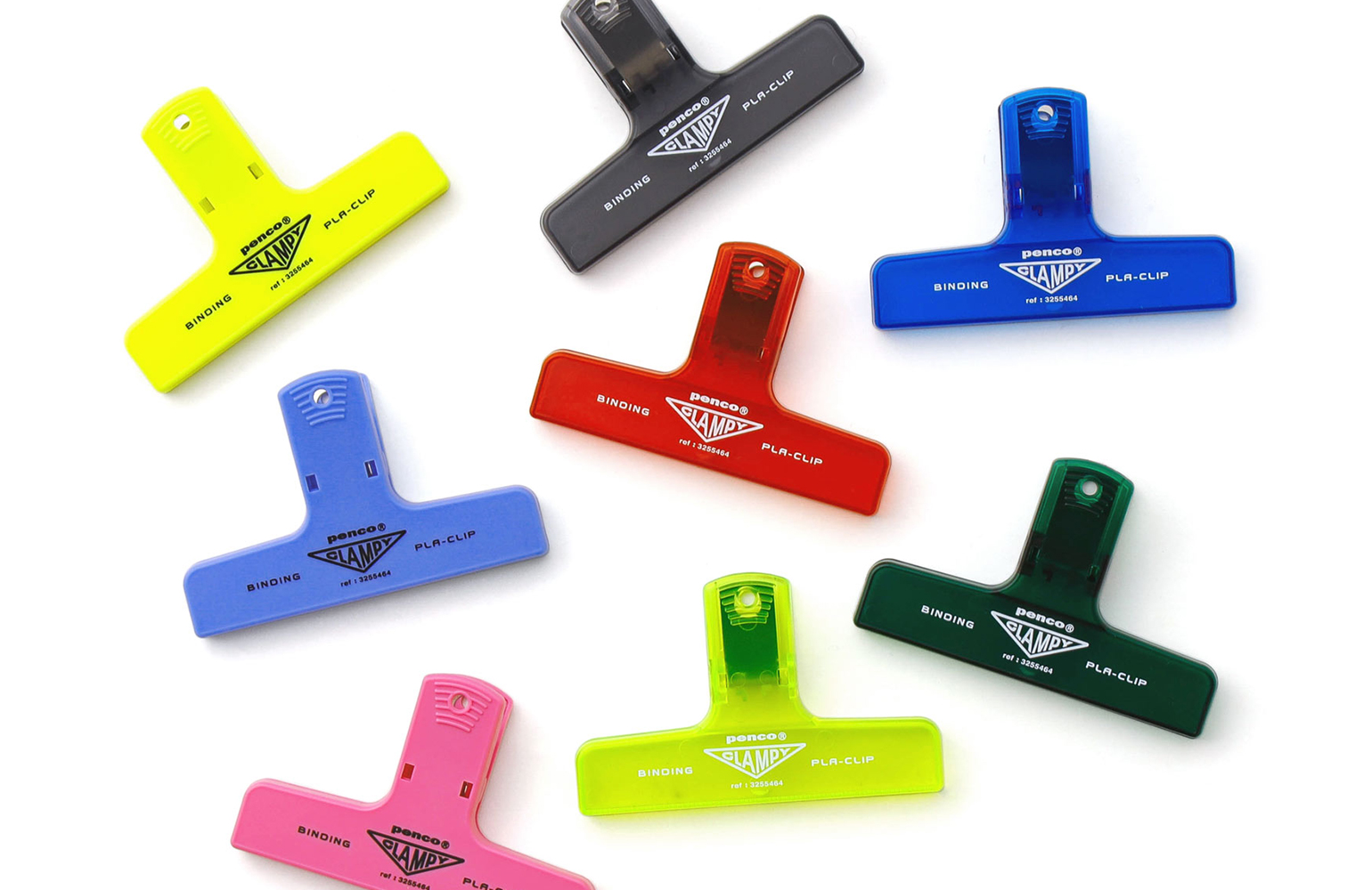 クリアカラーとソリッドカラー8色追加。〈penco〉の「プラクリップ」が