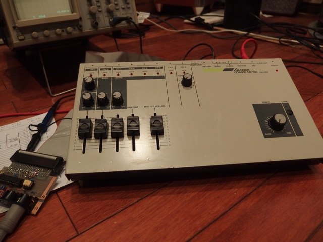 CMU-800をMIDIで鳴らす