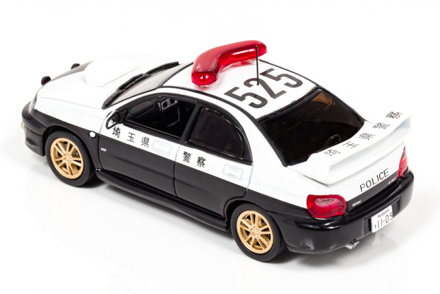 1/43 スバル インプレッサ WRX STi 2003 埼玉県警察交通機動隊自動車