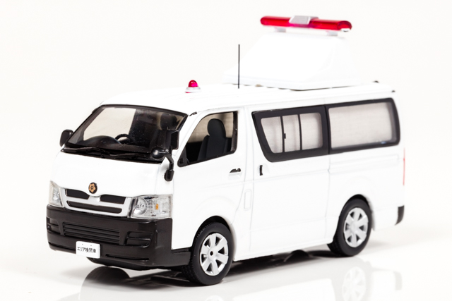 1/43 トヨタ ハイエース DX 4door 2008 警察本部警備部機動隊エリア