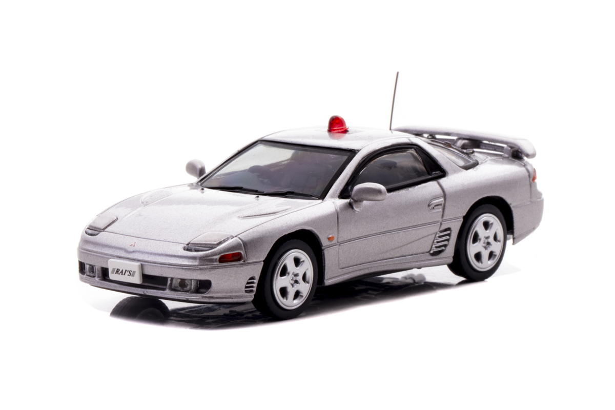 1/64 三菱 GTO Twin Turbo (Z16A) 静岡県警察交通機動隊車両 (覆面 銀