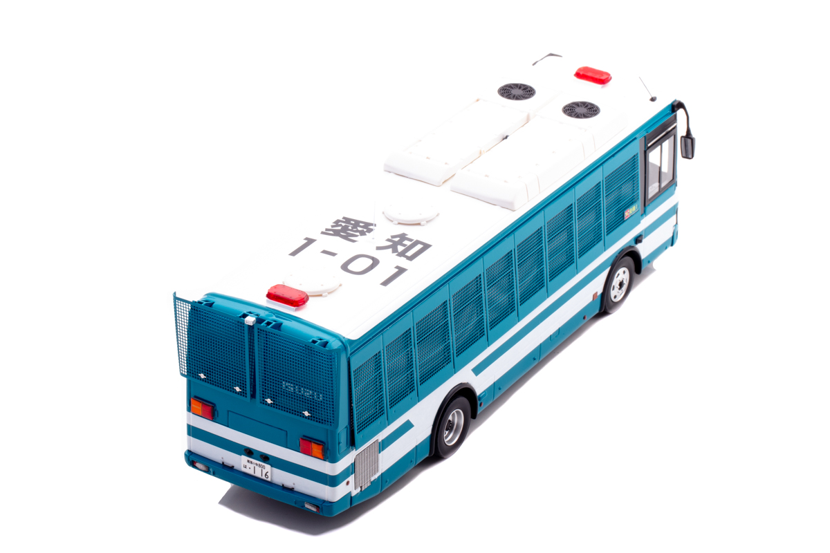 1/43 いすゞ エルガミオ 2023 愛知県警察警備部機動隊大型人員輸送車両