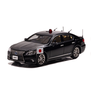 1/43 レクサス LS600h 2020 警察本部警備部要人警護車両 (国旗掲揚仕様