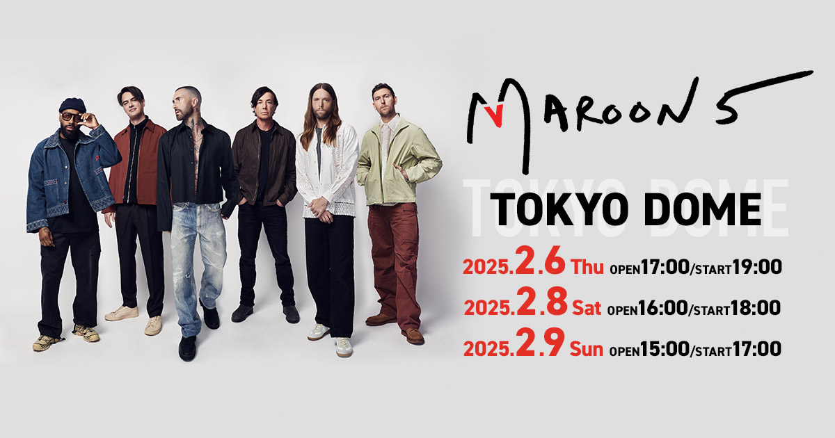 Maroon 5 Asia 2025 – Tokyo